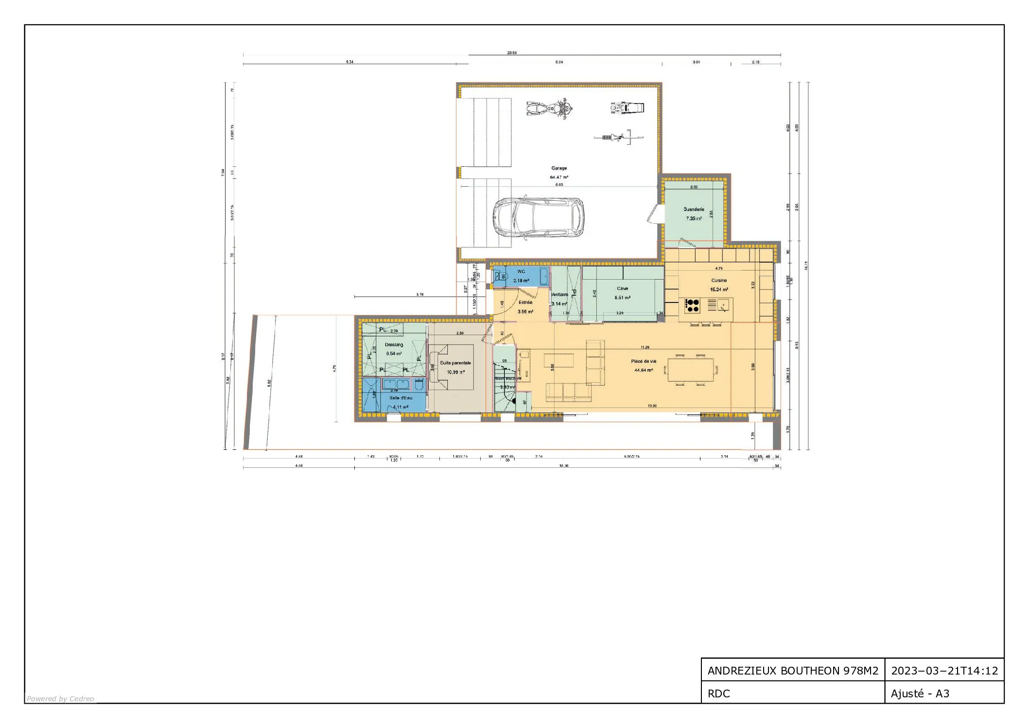 Plan d'architecture